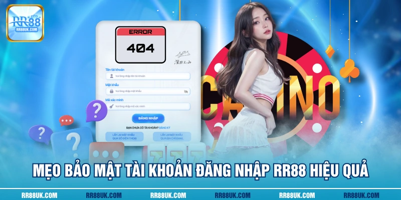 Mẹo bảo mật tài khoản đăng nhập RR88 hiệu quả